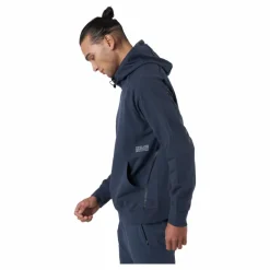 2XU Motion Hoodie India Ink/white Blå Discount