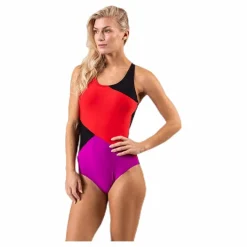 Motion Swimsuit Black/Red*Abecita Outlet