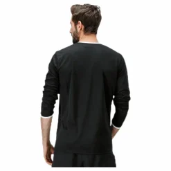 Spalding Move Shooting Shirt L/S White/Black Vit och Svart Online