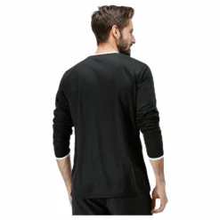 Spalding Move Shooting Shirt L/S White/Black Vit och Svart Online