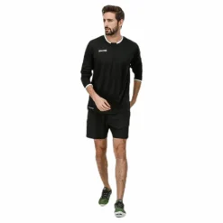 Spalding Move Shooting Shirt L/S White/Black Vit och Svart Online