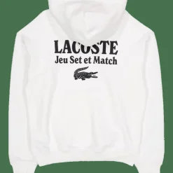 Multi Print Fleece Hoodie Flour*Lacoste New