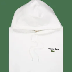 Multi Print Fleece Hoodie Flour*Lacoste New