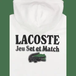 Multi Print Fleece Hoodie Flour*Lacoste New