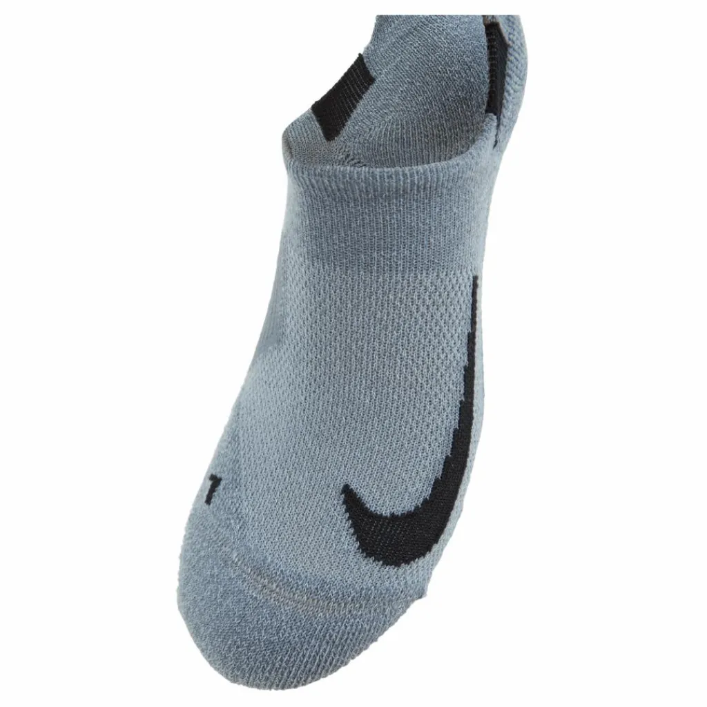 Nike Multiplier Running No-show Soc Multi-color Grå