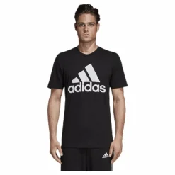 adidas Must Have Tee White/Black Svart New