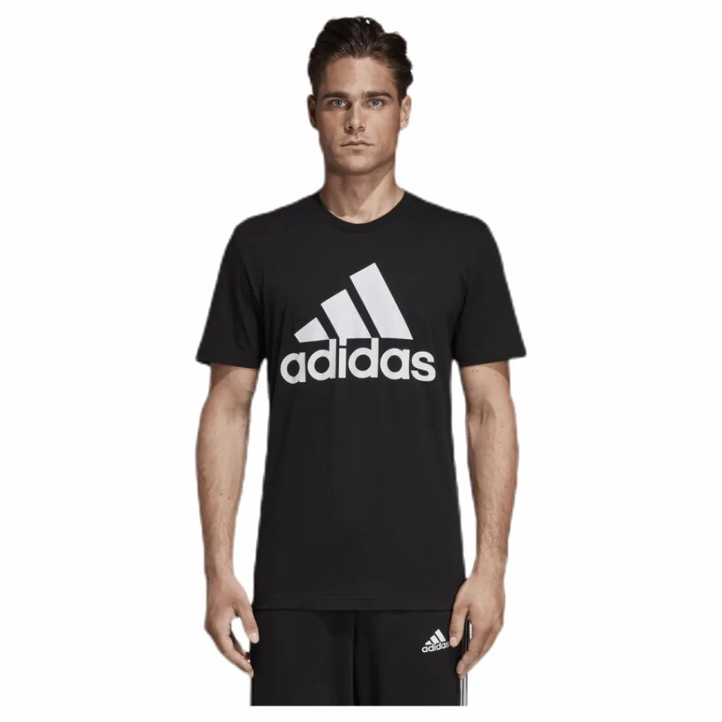 adidas Must Have Tee White/Black Svart New