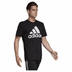 adidas Must Have Tee White/Black Svart New