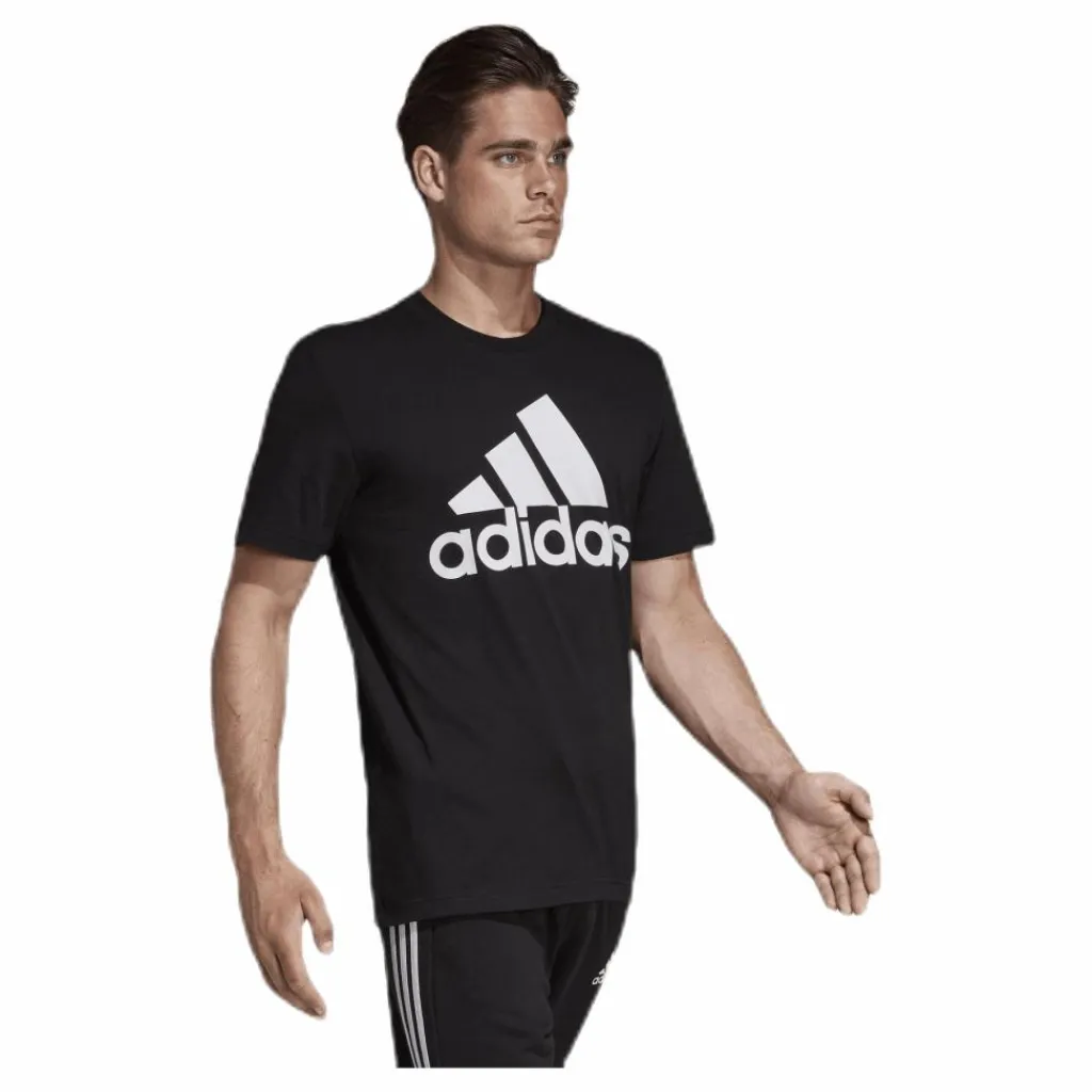 adidas Must Have Tee White/Black Svart New