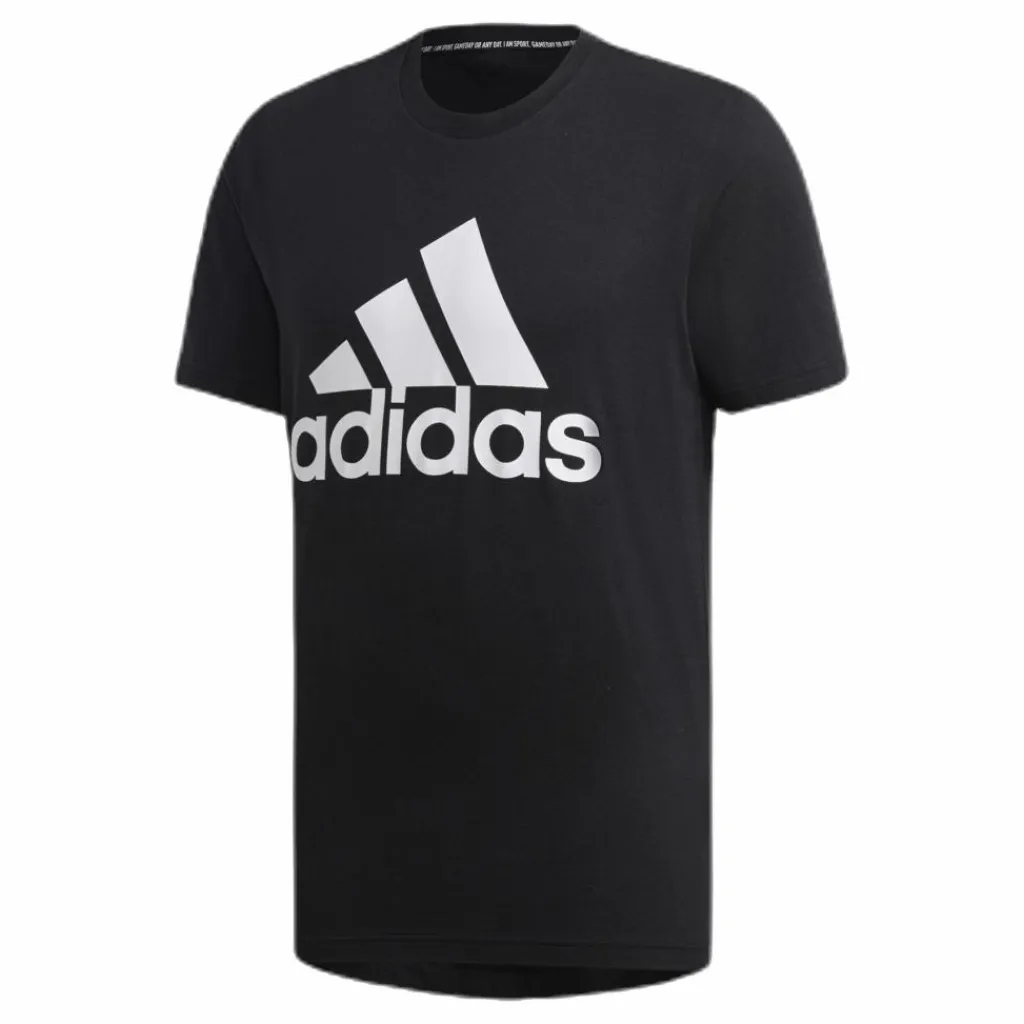 adidas Must Have Tee White/Black Svart New