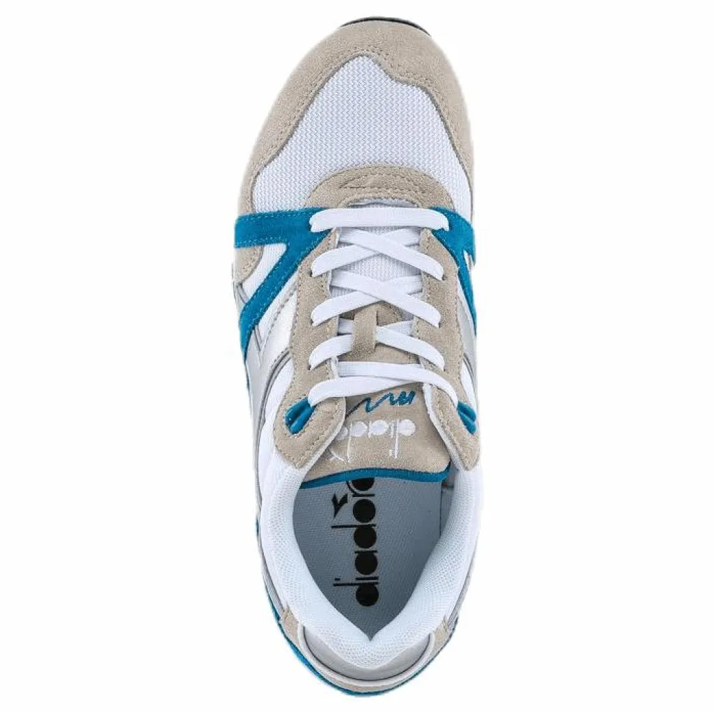 Diadora N9000 Spark Blue/White Blå och Vit Outlet