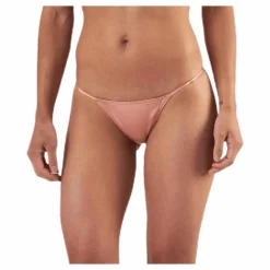 Pieces Nadine Bikini Tanga Brazil Brown Brun Discount