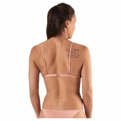Nadine Bikini Triangle Bra Brown*Pieces Discount