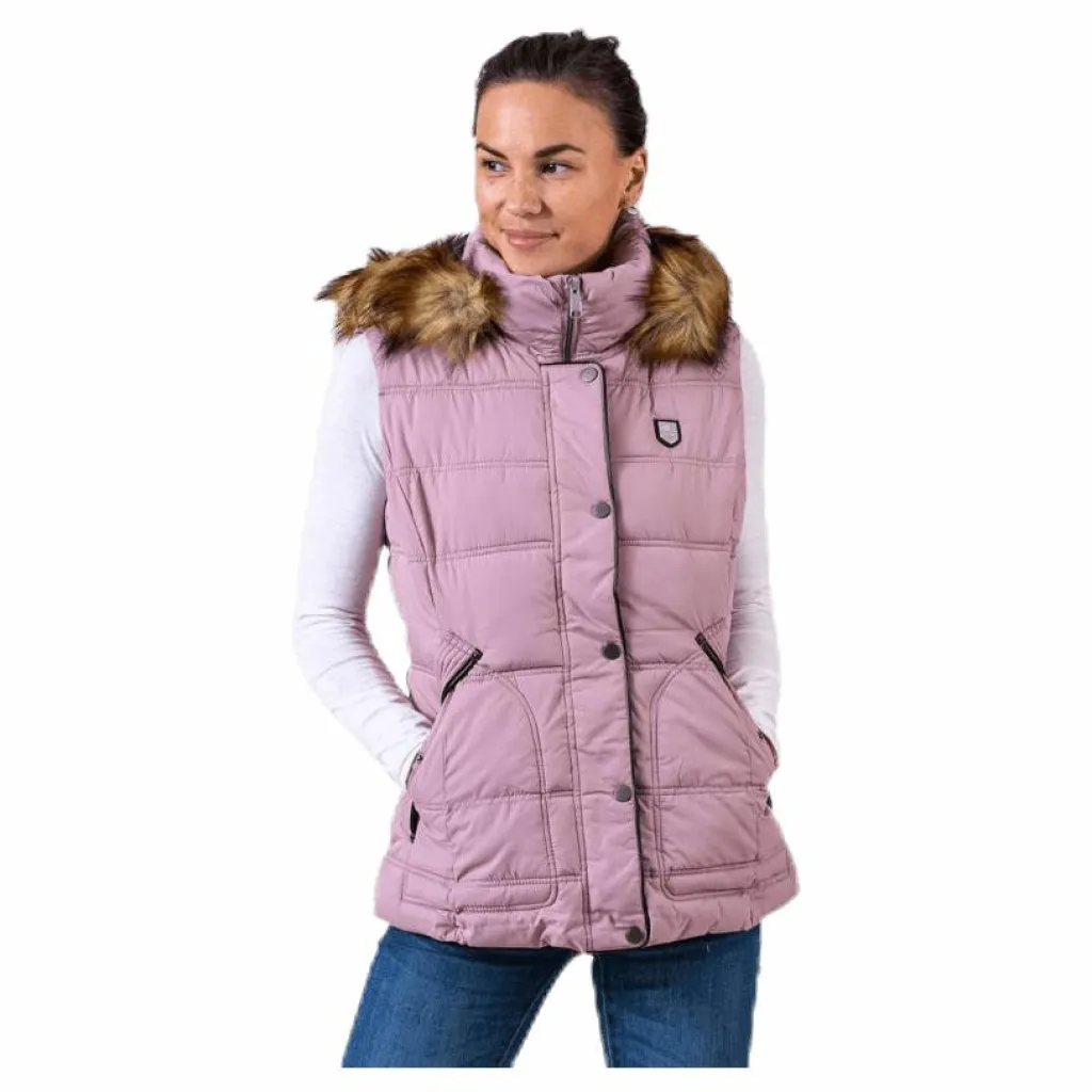 Tuxer Nadja Waistcoat Pink Rosa Discount