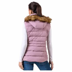 Tuxer Nadja Waistcoat Pink Rosa Discount