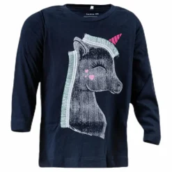 Name It Nalima Ls Top Blue Blå