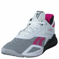 Reebok Nano X White/black/proud Pink Vit Hot