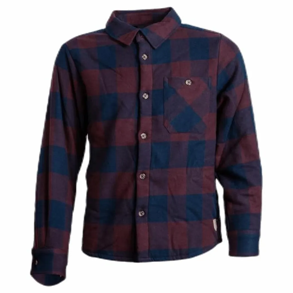 Name It Nashion Ls Teddy Shirt Blue Blå Online