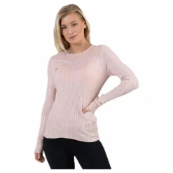 Natalia L/S Rib Pullover Knt Red*Only Best