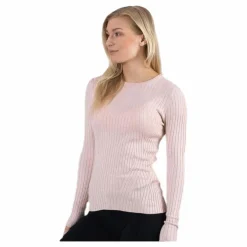 Natalia L/S Rib Pullover Knt Red*Only Best