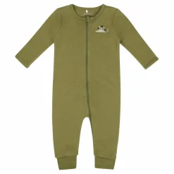 Nbmnightsuit 2p Zip Loden Dino Loden Green*Name It