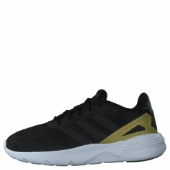 Nebzed Cloudfoam Lifestyle Running Shoes Core Black / Core Black / Goldmt*adidas New