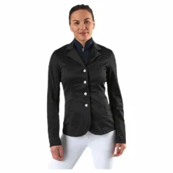Equipage Necker Riding Jacket Black Svart Discount