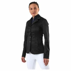 Equipage Necker Riding Jacket Black Svart Discount