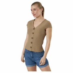 Nella S/S Button Top Jrs*Only Best