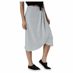 Pieces Neora Hw Skirt Grey Grå