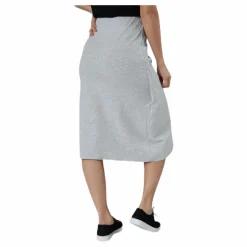 Pieces Neora Hw Skirt Grey Grå