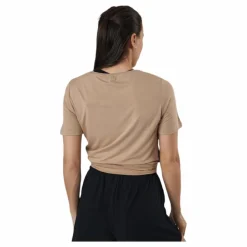 Pieces Neora Ss Tie Tee Beige Outlet