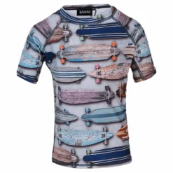 Molo Neptune Rashguard Patterned Mönstrad Outlet