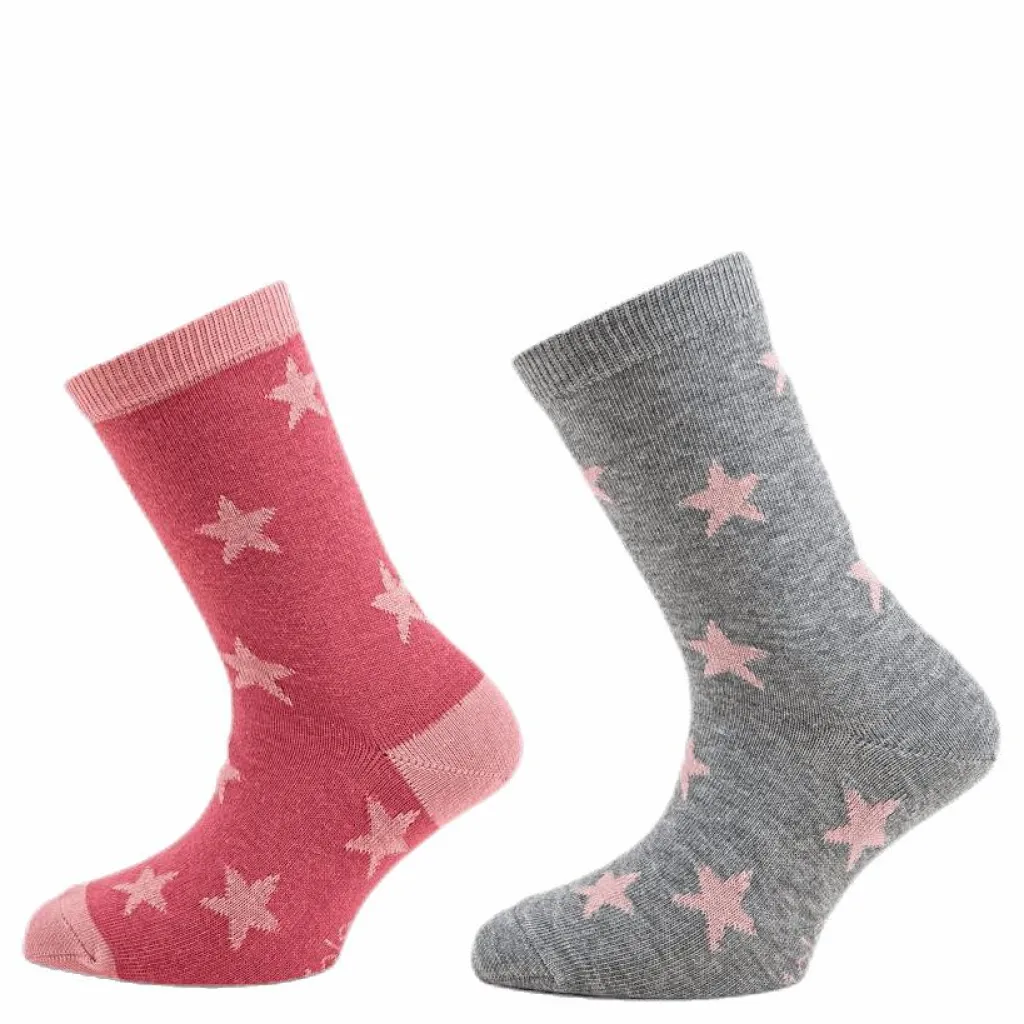 Nesi Stars 2-Pack Pink/Grey*Molo Online