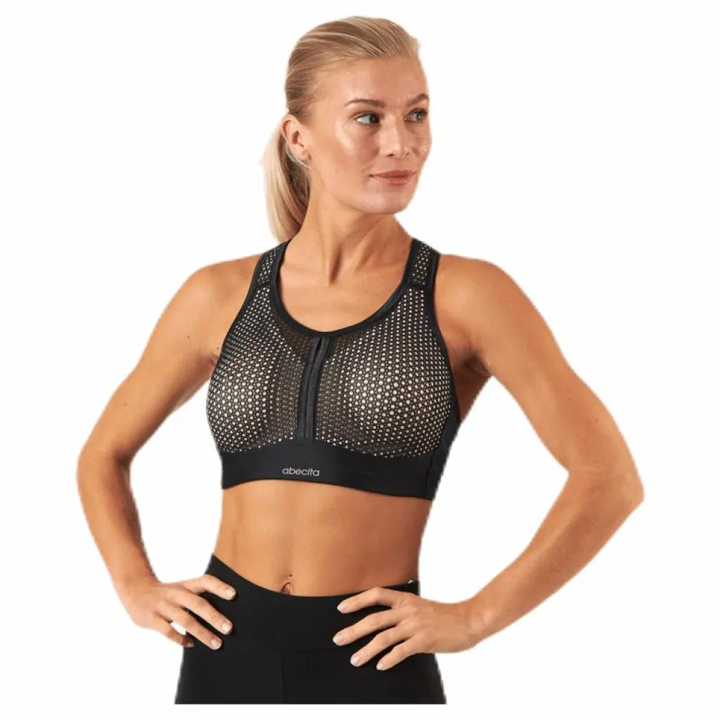 Abecita Net Impact Sports bra Black Svart Outlet