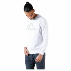 Kappa Nettuno Crewneck White Vit Outlet