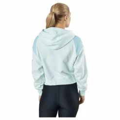 Nike Air Women's Full-zip Flee Barely Green/light Dew/washed Blå Clearance