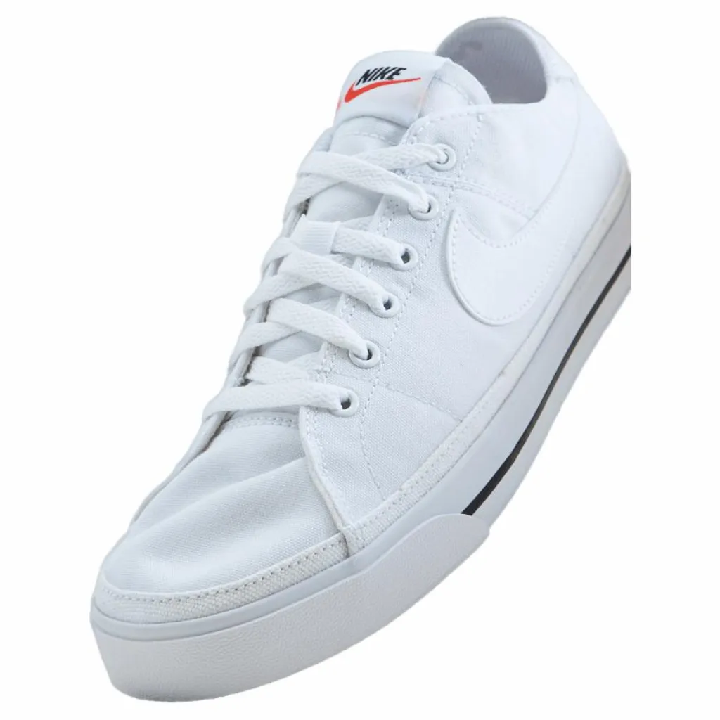 Court Legacy Canvas Men's White/white-black*Nike Hot