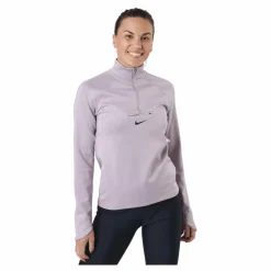 Nike Dri-fit Element Women's T Plum Fog/lime Glow/black Lila Discount