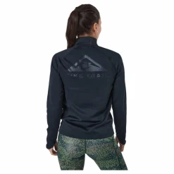 Nike Dri-fit Element Women's T Black/dk Smoke Grey/white Blå