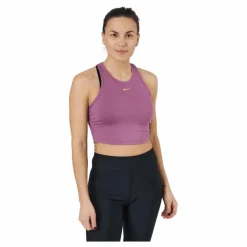 Nike Dri-fit One Luxe Women's  Light Bordeaux/metallic Gold Lila Hot