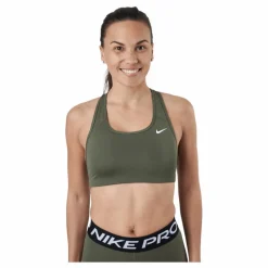 Nike Dri-fit Swoosh Women's Me Medium Olive/white Svart Online
