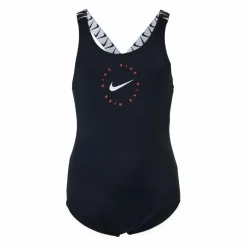 Nike Swim Nike Logo Tape Crossback One P Black Svart Best
