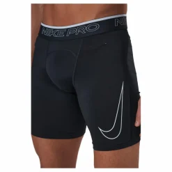 Nike Pro Dri-FIT Men's Shorts BLACK/WHITE Svart Clearance