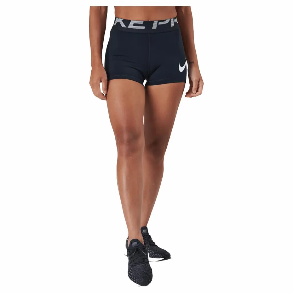 Pro Dri-fit Women's 3" Gr Black/black/white*Nike Best