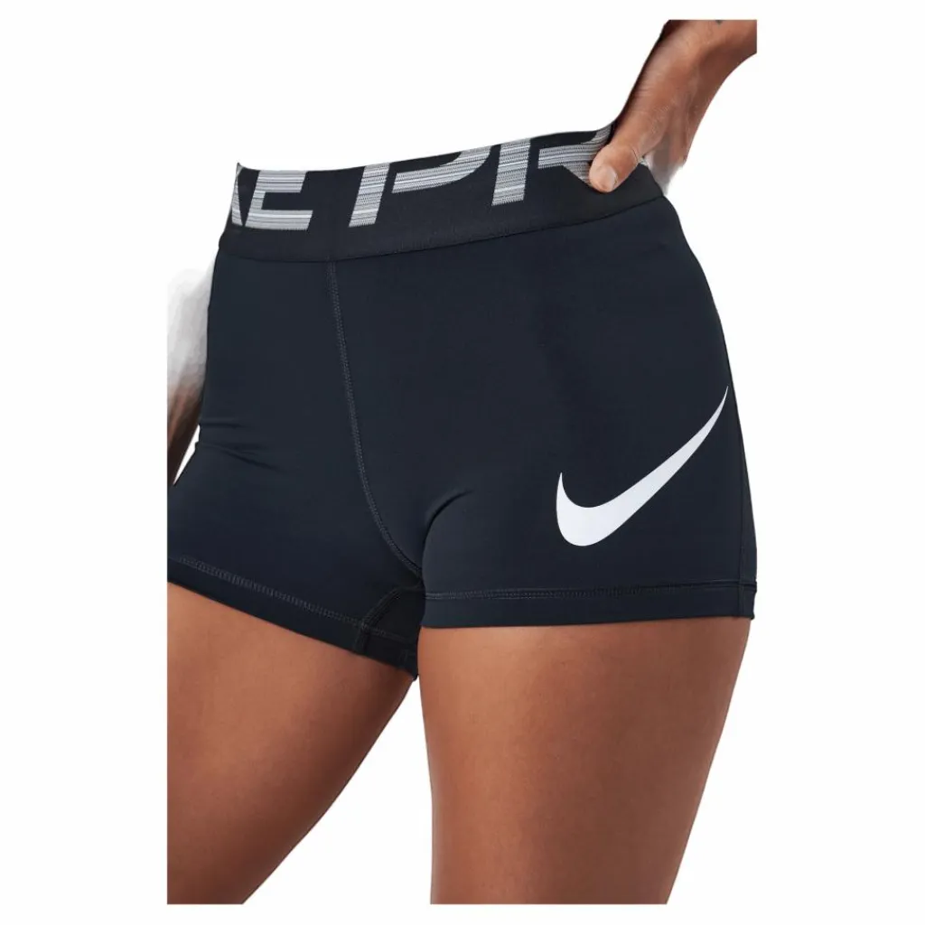 Pro Dri-fit Women's 3" Gr Black/black/white*Nike Best