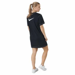 Nike Sportswear Swoosh Women's Black/black/white/white Svart Clearance
