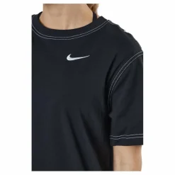Nike Sportswear Swoosh Women's Black/black/white/white Svart Clearance