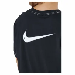 Nike Sportswear Swoosh Women's Black/black/white/white Svart Clearance