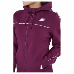 Nike Sportswear Women's Full-z Sangria/white Lila Best